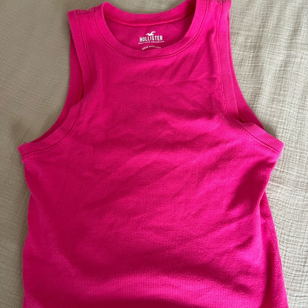 Hollister Kids Vibrant Pink Tank Top